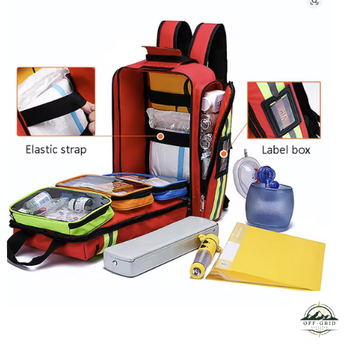 Disaster Relief Bag First Aid Kit Emergency Rescue Backpack Large Capacity Classified Storage Survival Kits Medical Organizer
