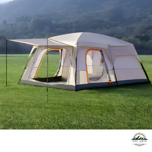 4-6 Person Camp Tent, Sunscreen, Anti-mosquito, Portable Tent, Suitable For Outdoor Camping