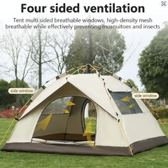 Outdoor Folding Camping Tent Portable Waterproof Sunshine-proof Automatic Easy Setup Tent For Camping Beach Picnic Barbecue