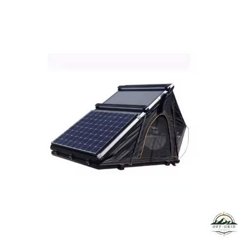 Maximum 300kgs SUV Car Roof Top Tent with Solar Power Powered Panel Tents Aluminum Alloy Honeycomb Board Inflatable Rooftop